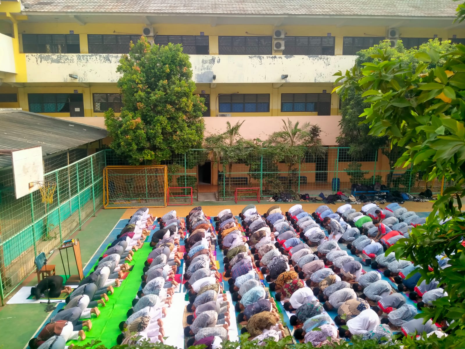 Sholat Istisqa Bersama SMK Muhammadiyah 1, 3, dan 4 Cileungsi