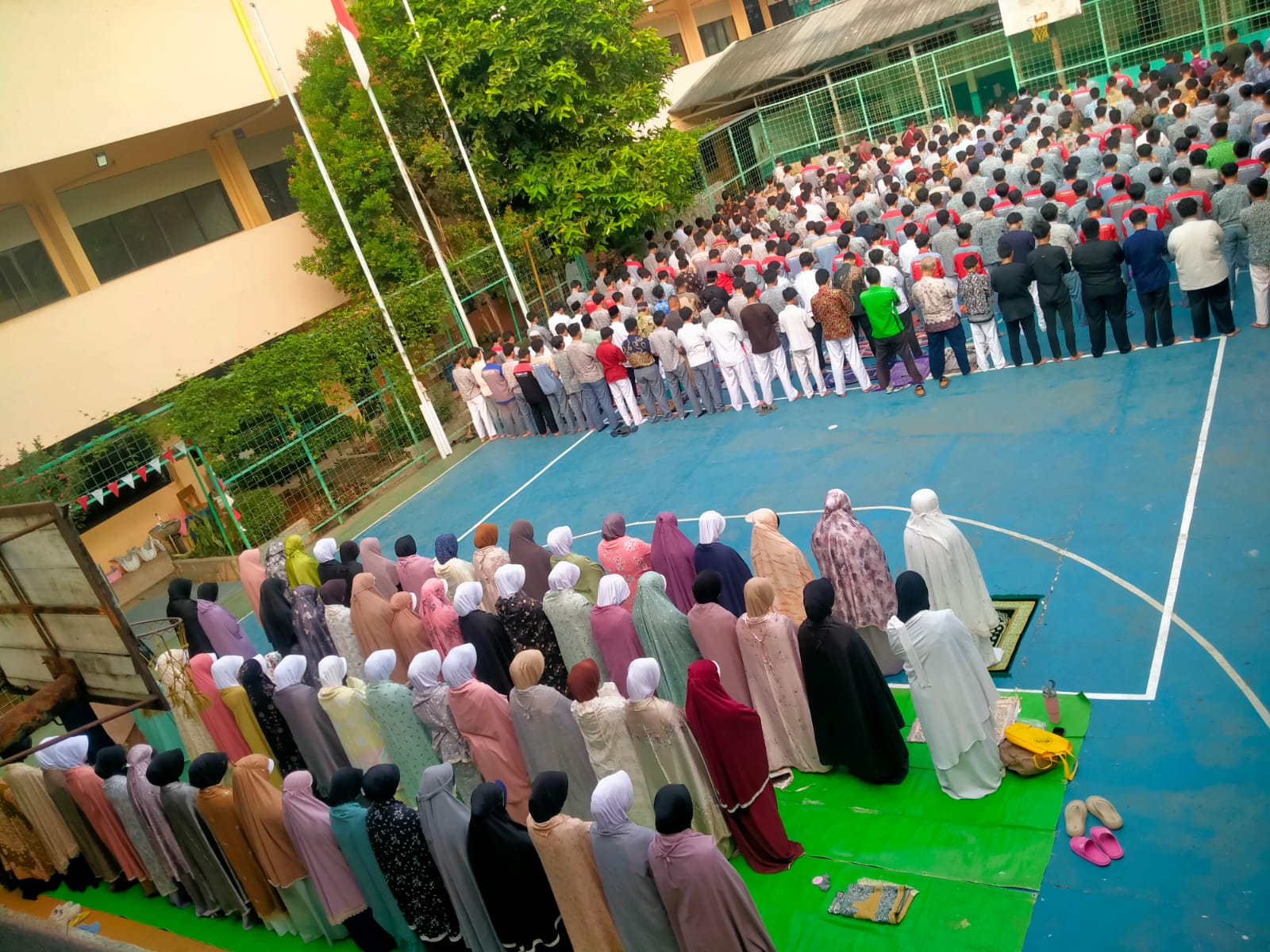 Dokumentasi Sholat Istisqa Bersama SMK Muhammadiyah 1, 3, dan 4 Cileungsi