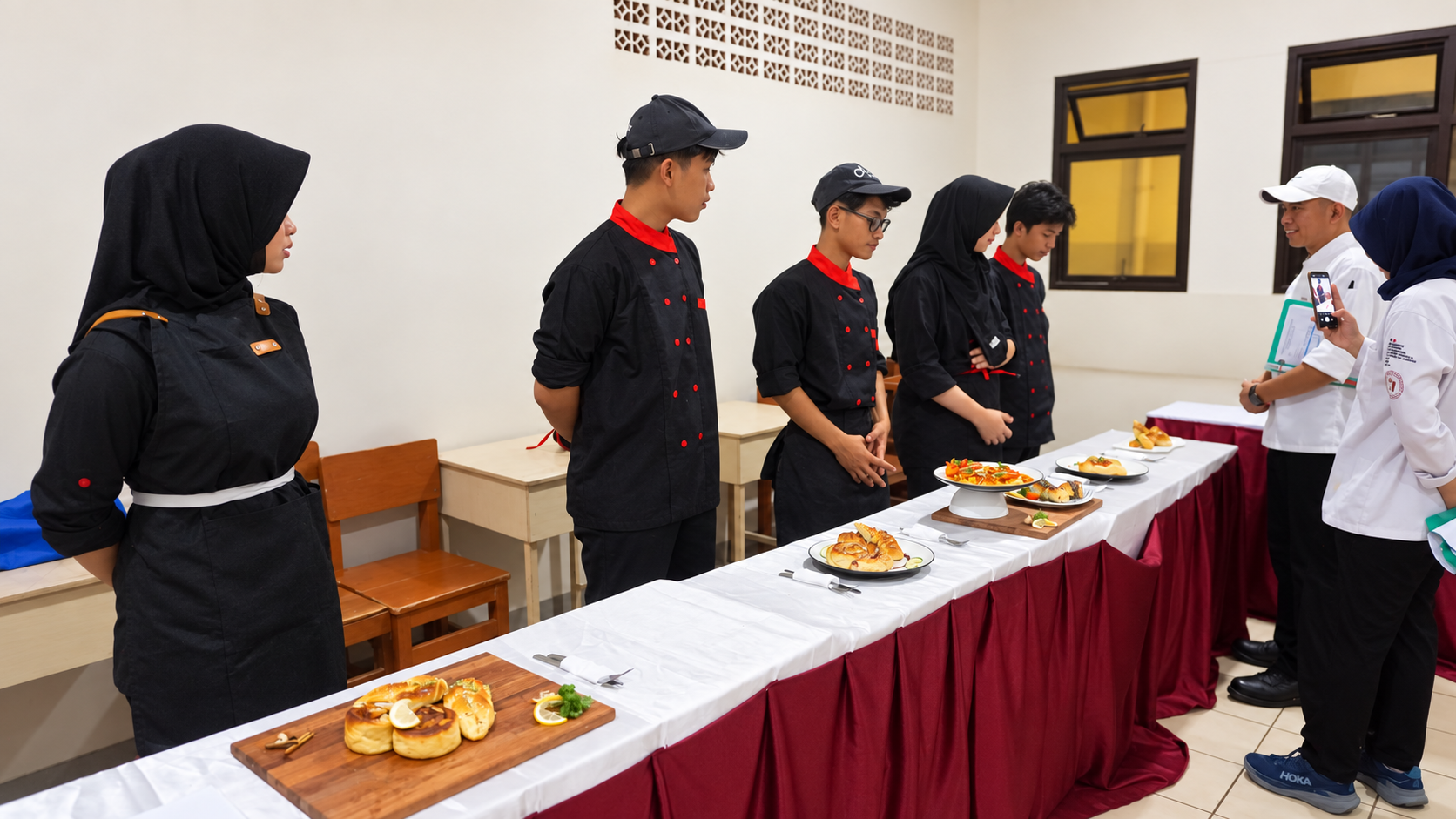 Menampilkan hasil karya kuliner