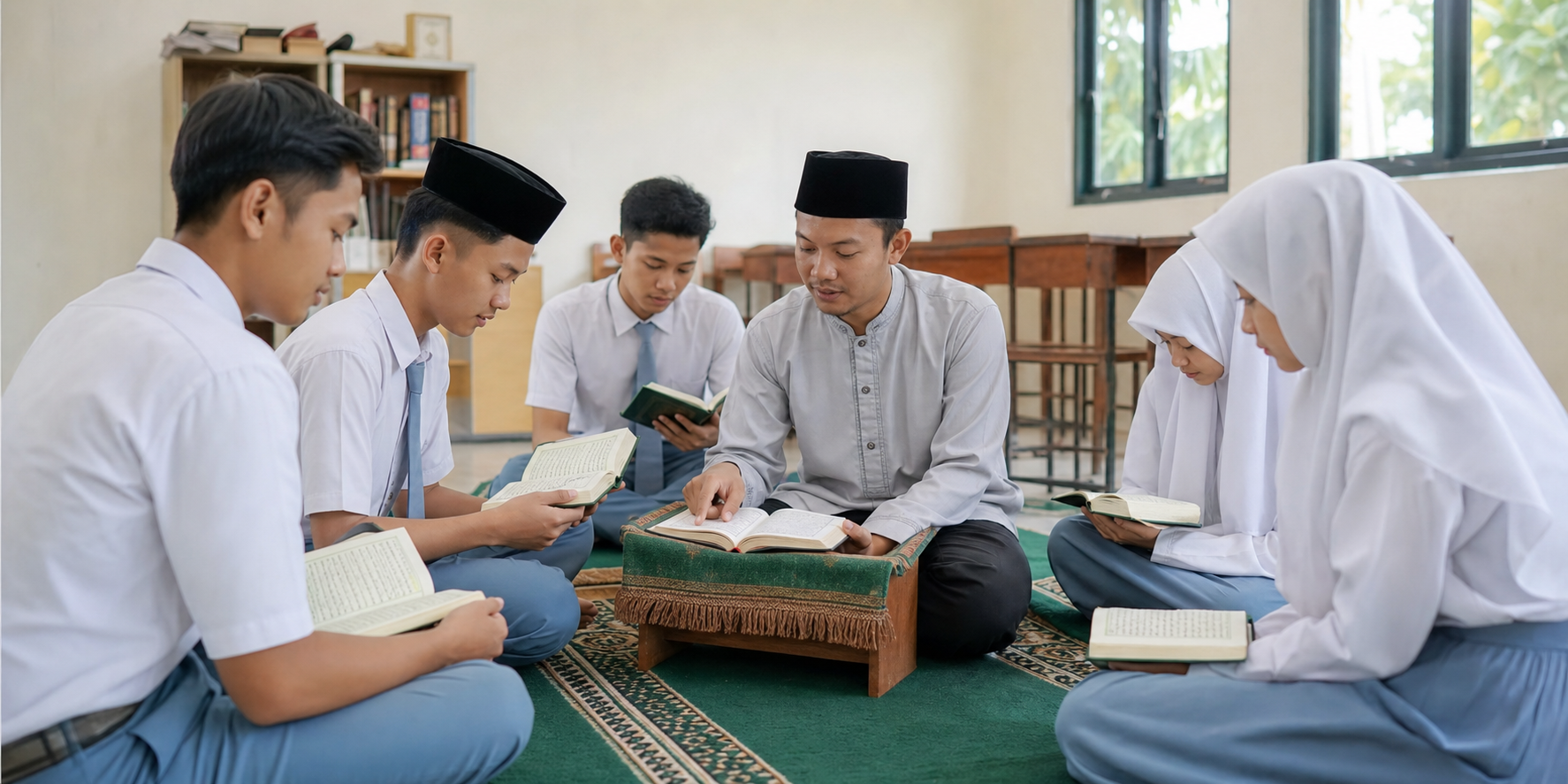 Ilustrasi pembelajaran Al Islam