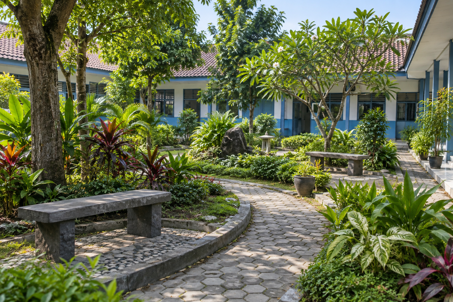 Ilustrasi Taman