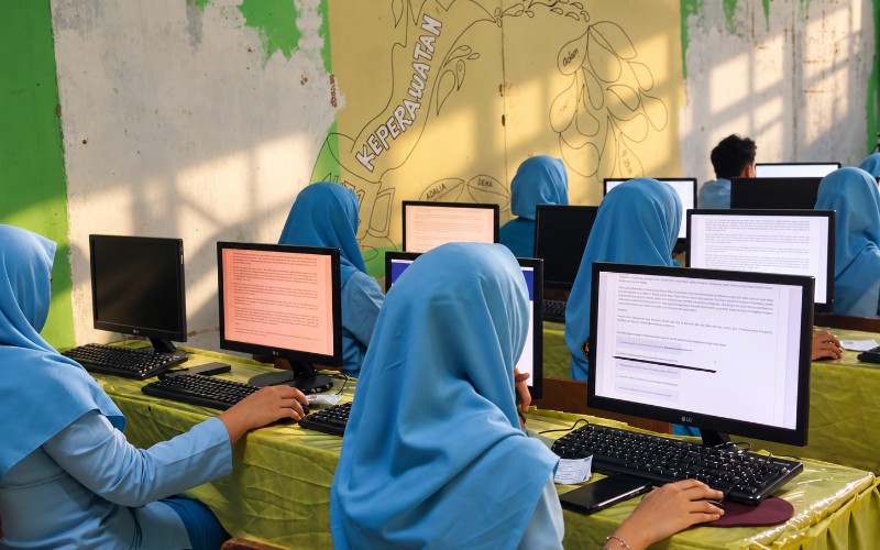 Dokumentasi Kegiatan TKA dan ASTS SMK Muhammadiyah 4 Cileungsi