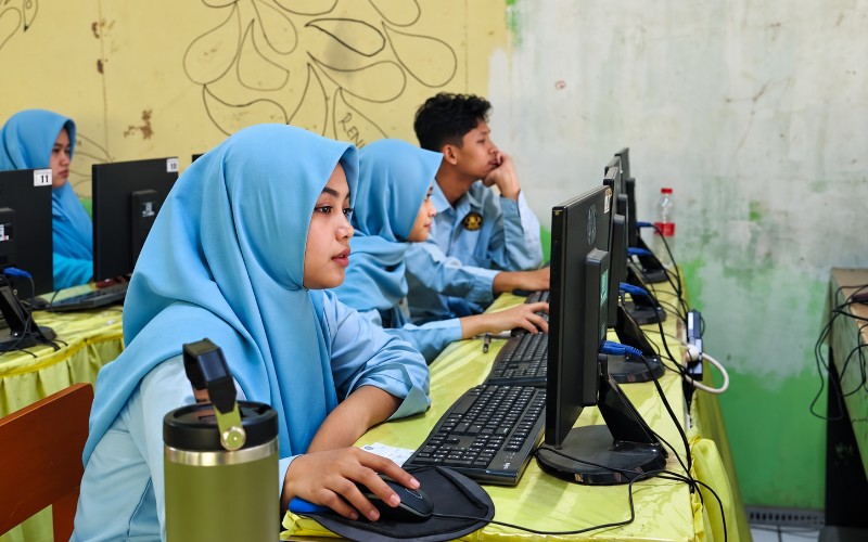 Kegiatan TKA dan ASTS SMK Muhammadiyah 4 Cileungsi